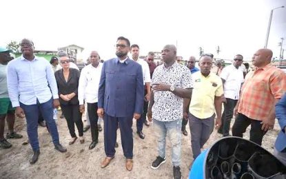 Pres Ali intervention: Camptown Football facility rehabilitation work to move up to speed