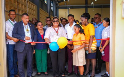 US$1.2M TVET centre commissioned at North West Secondary School