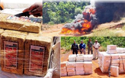 4.4 tons of cocaine found at Matthews Ridge – one man arrested, several escaped