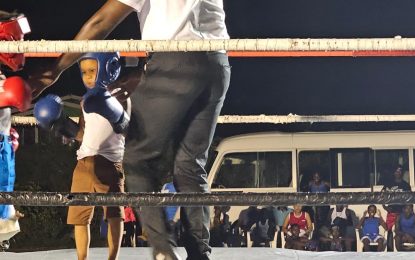 Shakquain James carts off with Best Boxer accolade