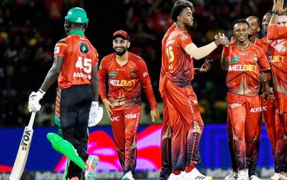 Pooran’s fiery ton stuns Warriors as TKR claim massive 74-run win – GAW finishes atop the table