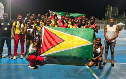 Track and Field, Swimming lead Guyana’s medal haul at IGG