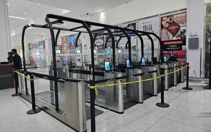 E-gates installed at CJIA