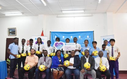 Republic Bank partners with Petra Org. to kickoff 2024 School’s U18 Football League