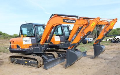 $127M worth of heavy-duty machinery handed over to MMA, Region 6 officials