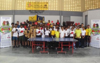 Region 3 Edition of CNOOC Petroleum, GTTA, MoE and MCYS Nationwide Schools Table Tennis Championships contested