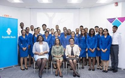 New batch of apprentices join the Republic Bank