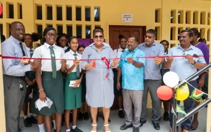 $27M block commissioned at West Demerara Secondary