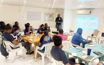 FAO holds training workshop for workers of the Seabob Value Chain