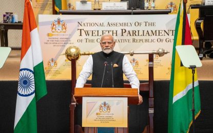 Developing countries should not be curtailed in exploiting natural resources- PM Modi tells Parliament