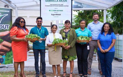 Hydroponic Kitchen Garden launched at Queen’s College