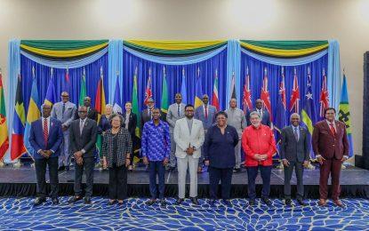 CARICOM Heads meet with Haitian TPC and PM of Haiti