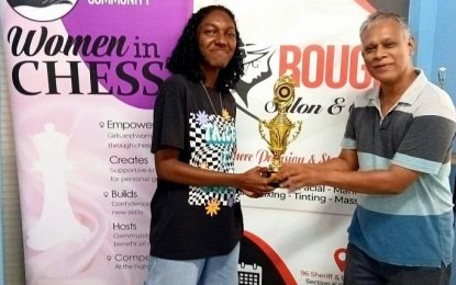 Callender triumphs in Rouge Salon and Spa Women’s Chess Rapid Tournament