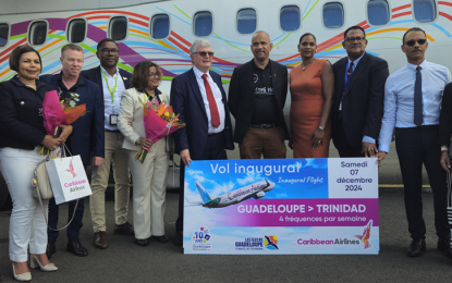 Caribbean Airlines starts new service to Guadeloupe