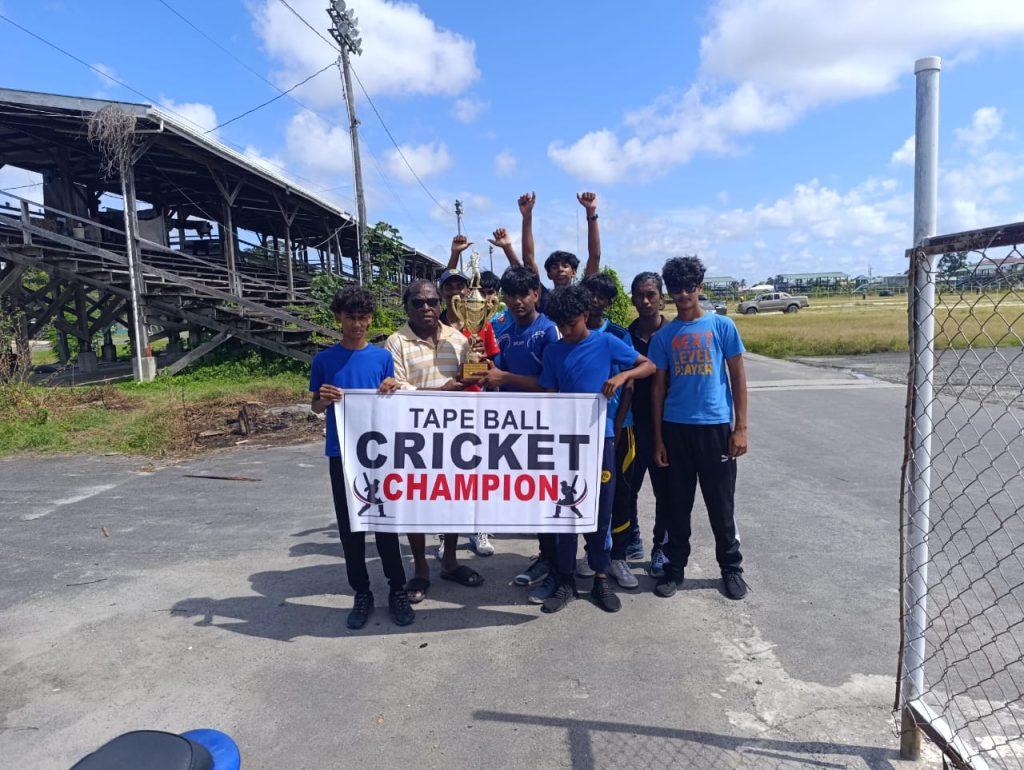 Diamond beat Covent Garden Secondary in Tapeball cricket match