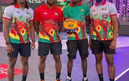 Team Guyana ready to take on Haiti and Cayman Islands FIBA 3×3 AmeriCup