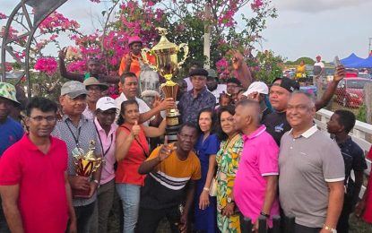 Beckham James wins feature C1 and lower event as Kennard Memorial Turf Club Boxing Day Horse race meet was successfully staged