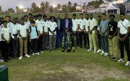 Georgetown Mayor Alfred Mentore launches City’s U17 Cricket Cup