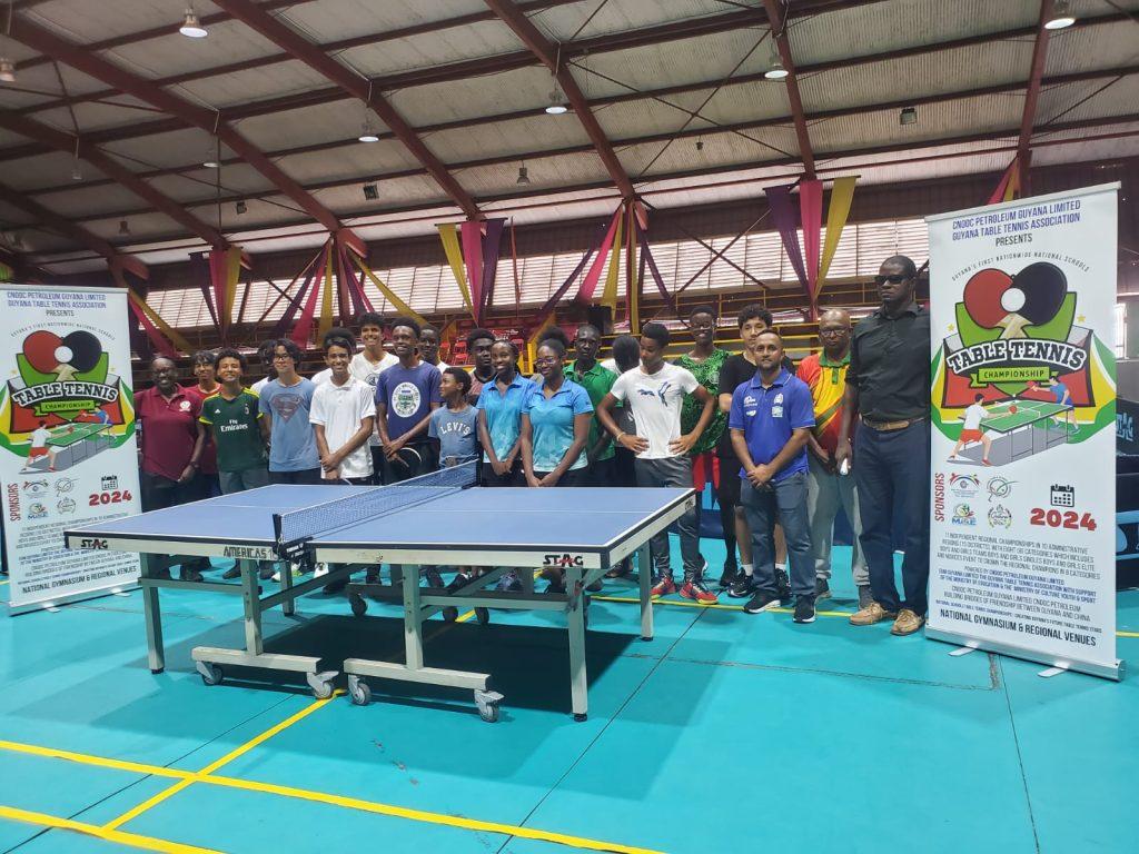 Saints, Good Hope, Christ Church among winners in National Table-tennis School's championship 