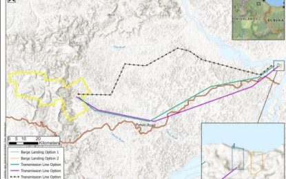 Canadian mining company to construct wharf, staging area for Oko West Gold Project