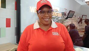 Papa Johns’s General Manager, Melanie Benjamin