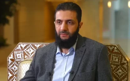 Syria not a threat to world, rebel leader Ahmed al-Sharaa tells BBC