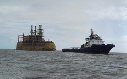 Second powership arrives in Guyana