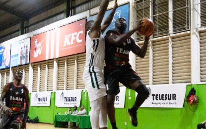 Guyana falls short against Suriname in Nations Cup B/ball finals