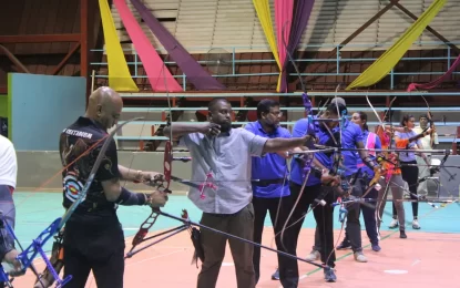 Archery Guyana National 2-Day Indoor Senior Barebow Open, shoots off January 11 