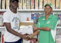 Thaddeus Lovell is the latest to benefit from Project “Cricket Gear for young and promising cricketers in Guyana”