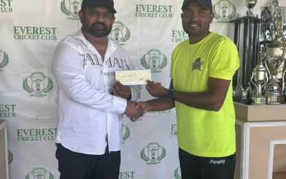 Dave West Indian Imports gets Everest Cricket Club’s renovations off the mark