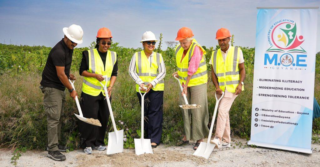 Sod turned for Guyana’s first School for the Deaf