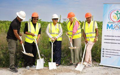 Sod turned for Guyana’s first School for the Deaf