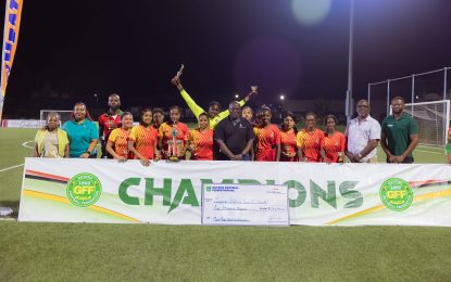 GDF ‘A’ crowned GFF/Maid Marian Women’s Cup champions