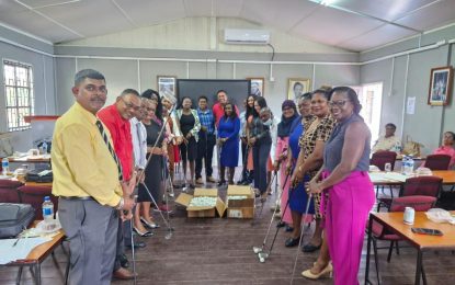 Region Six Education Department Renews Golf Initiative with Guyana Golf Association