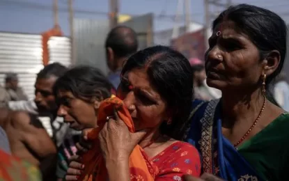 Thirty killed in crowd crush at India’s Kumbh Mela festival