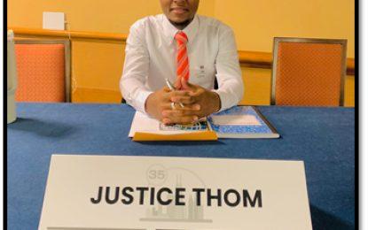 UG’s Andrew Thom receives ‘Outstanding Justice Award’ at UN Conference