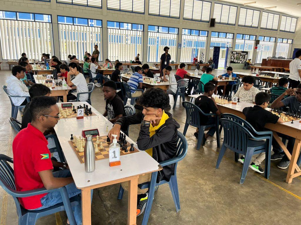 Dozens of young chess players participate in Kitty Square Mall U-16 C/ship
