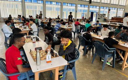 Dozens of young chess players participate in Kitty Square Mall U-16 C/ship