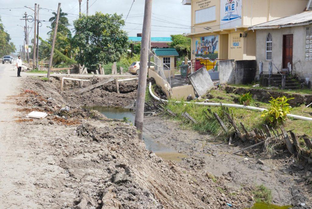 Min. Indar scolds contractors over unsanctioned works days after VP Jagdeo called out ministry’s shoddy management of construction sites