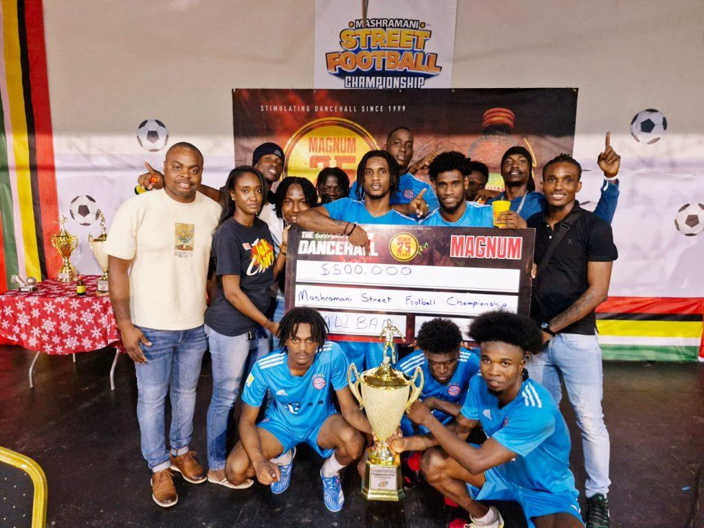 Resilient Talibans survives North East to win first Mashramani Street Football Championship title 