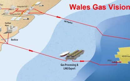 ExxonMobil proposes new pipeline to transport gas to Berbice