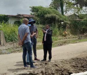 Min. Indar scolds contractors over unsanctioned works days after VP Jagdeo called out ministry’s shoddy management of construction sites