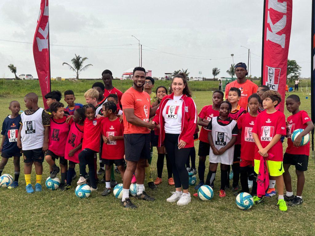 Vurlon Mills Football Academy launches KFC Challenge Series