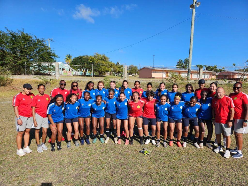 Guyana U-20 Women’s squad arrives in Antigua for Concacaf Qualifiers