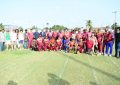 Guyana Police Force Senior Officers defeat visiting Canadian New Western Cricket Club in friendly cricket match