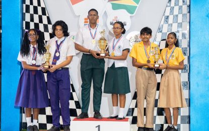 Twelve secondary schools compete in the 2025 Guyana Monaco Mousetrap Car Grand Prix