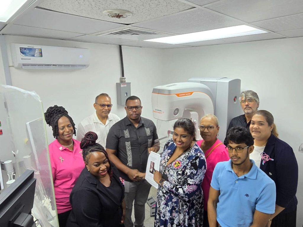 First ever mammogram machine commissioned at Linden Hospital