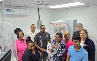 First ever mammogram machine commissioned at Linden Hospital