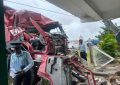 Speeding truck ploughs into house at Lusignan